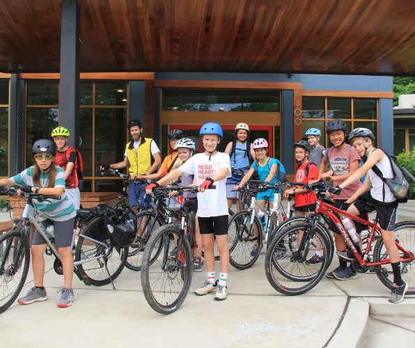 Bike Camp at WWS Summer
