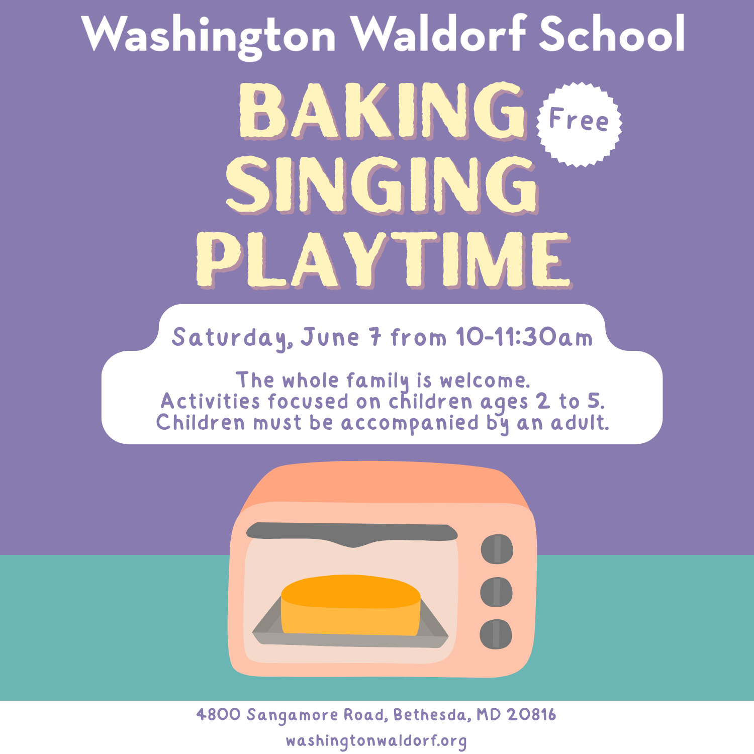 Baking Singing Playtime June 2025