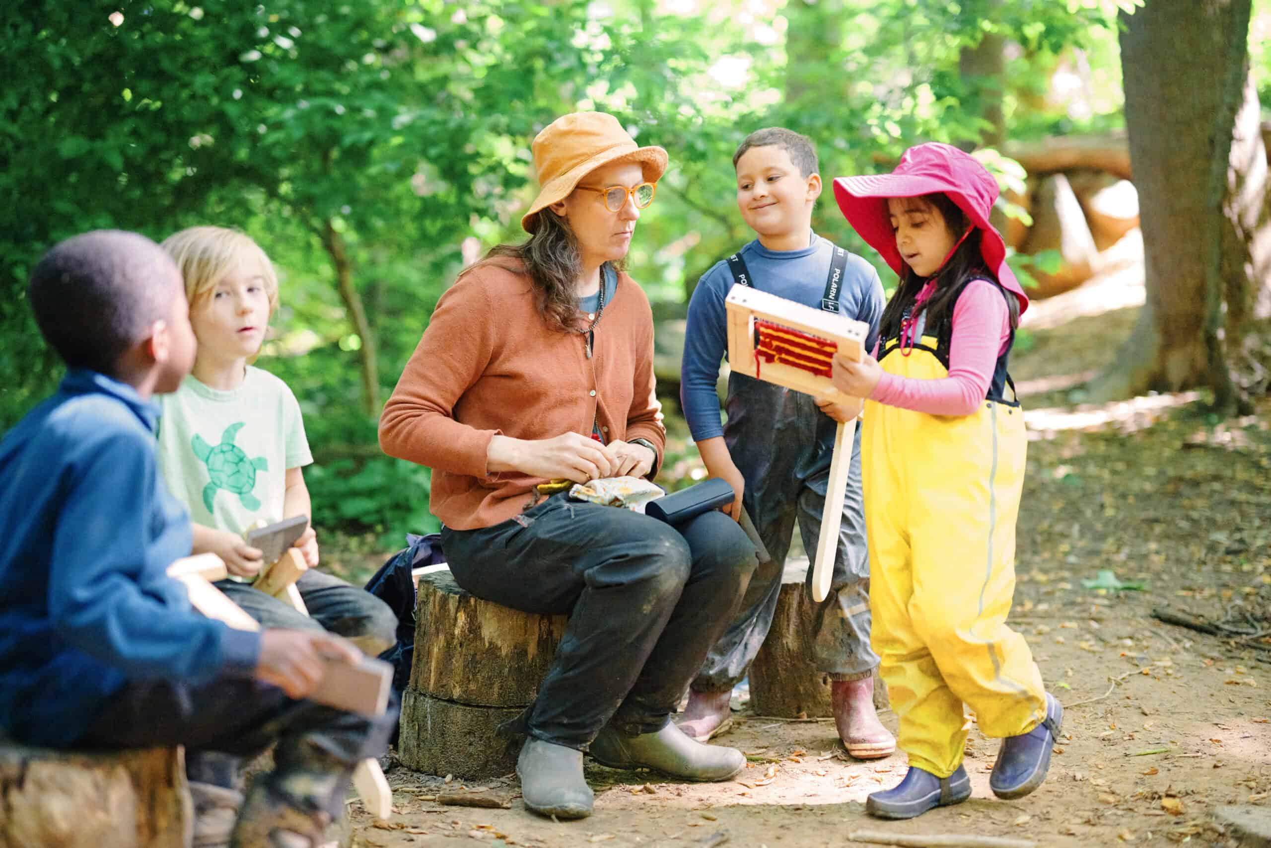 Waldorf in the Woods with Teacher May 2025