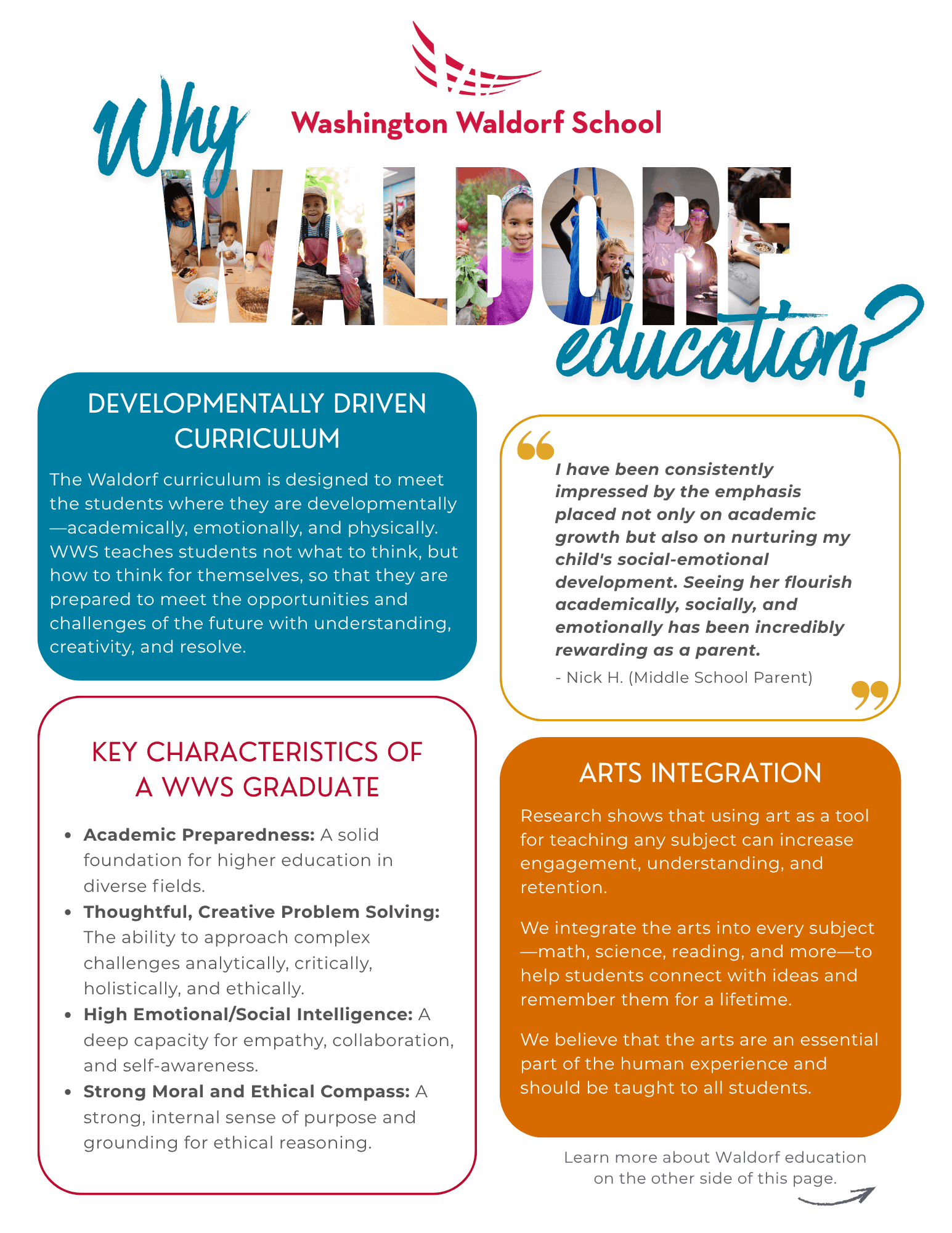 Why Waldorf Overview - Front Page Image